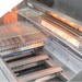 42" 5-Burner Grill - lit burner flame