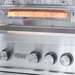 42" 5-Burner Grill - control panel and VIDEL badge detail