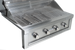 Also available with Gran Fuego 4-Burner - interior grates