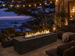 Carmen Fire Pit - Black, Carmel-by-the-Sea dusk dinner party