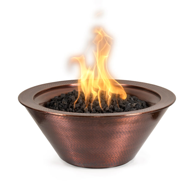 Cazo Fire Bowl - Hammered Copper, product cutout