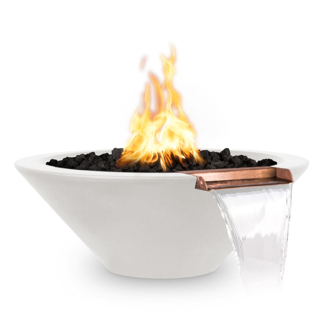 Cazo Fire & Water Bowl - Limestone