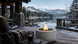 Florence Fire Pit - Natural Gray, Tahoe winter lodge