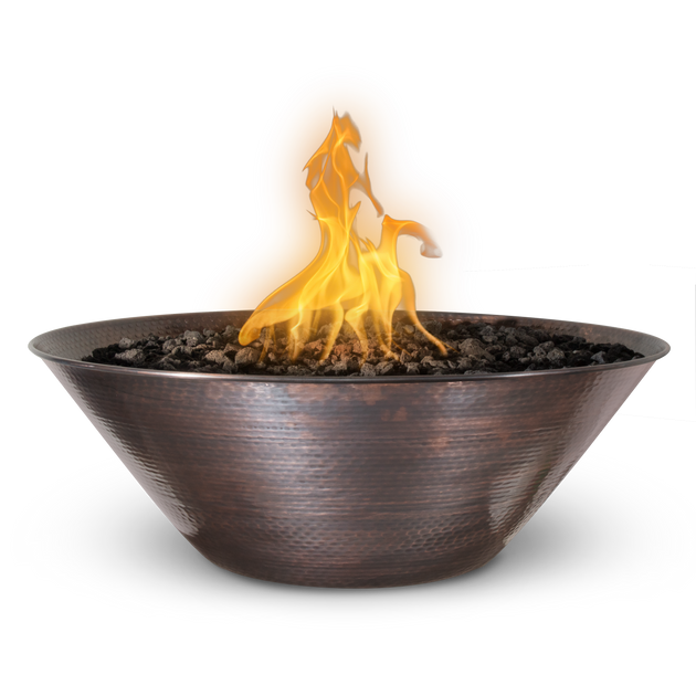 Remi Fire Bowl - Hammered Copper, product cutout