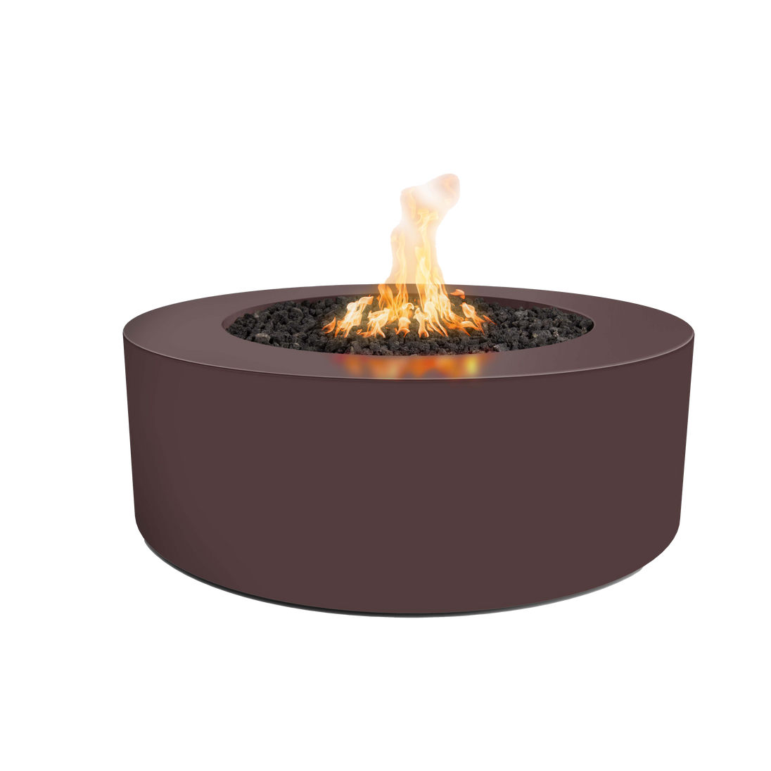 Unity Fire Pit in Powder Coat Java finish