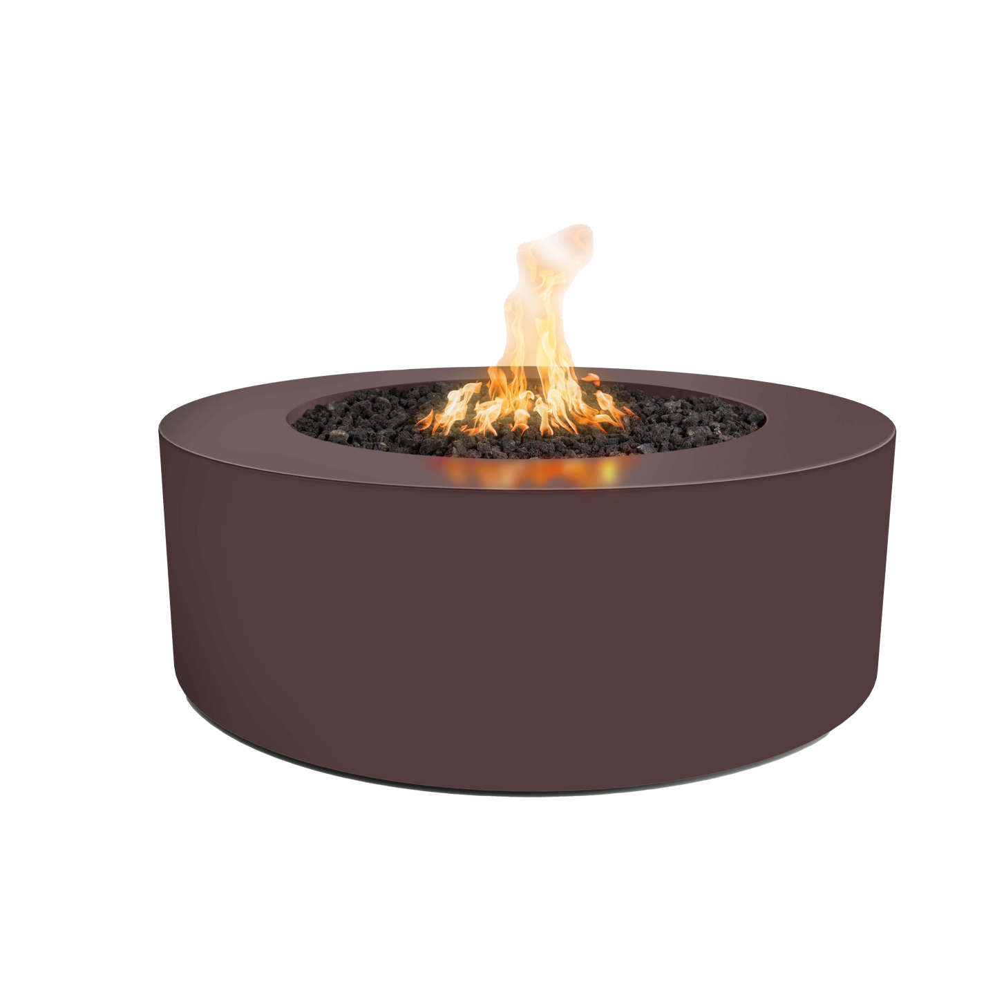 Unity Fire Pit in Powder Coat Java finish