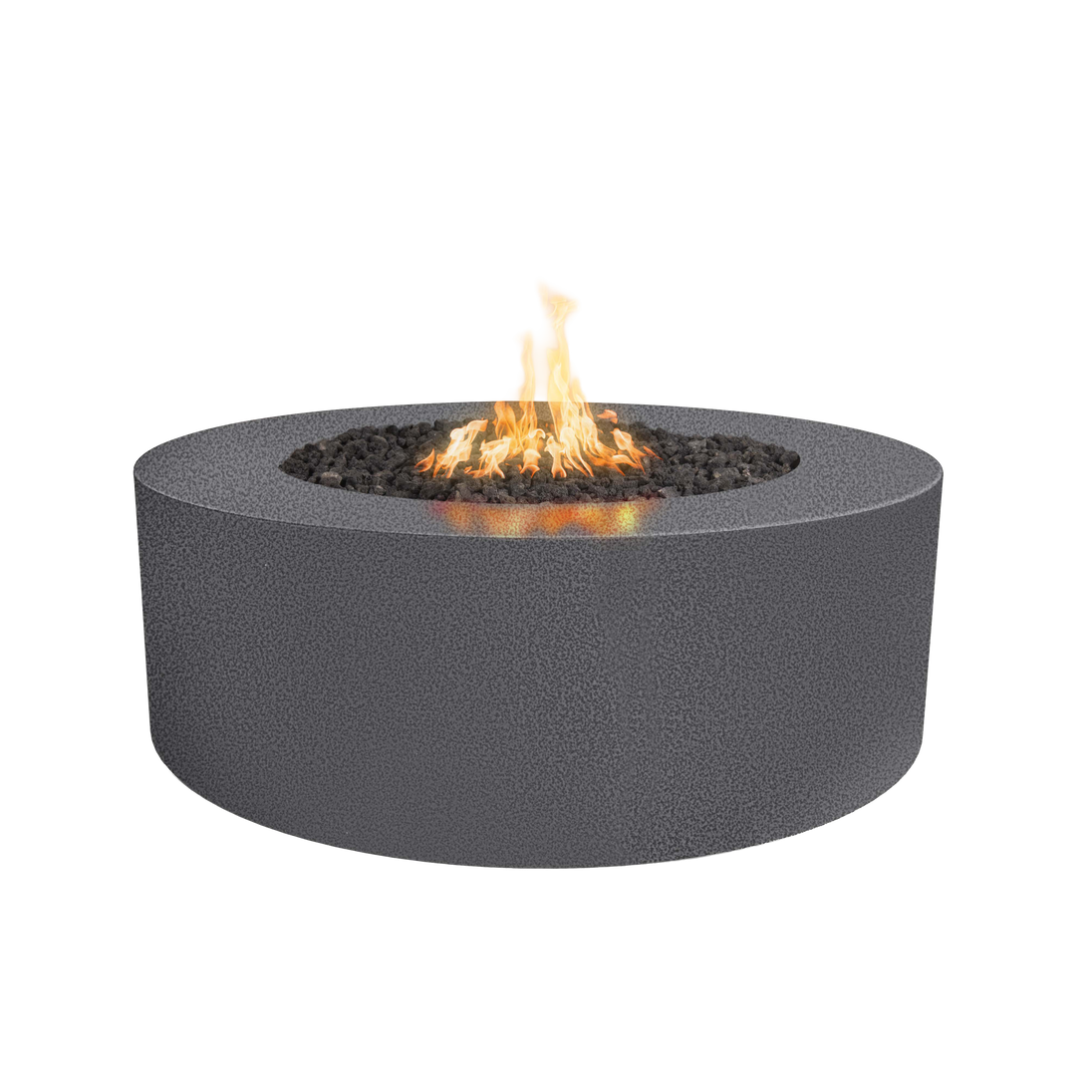Unity Fire Pit in Powder Coat Silver Vein finish